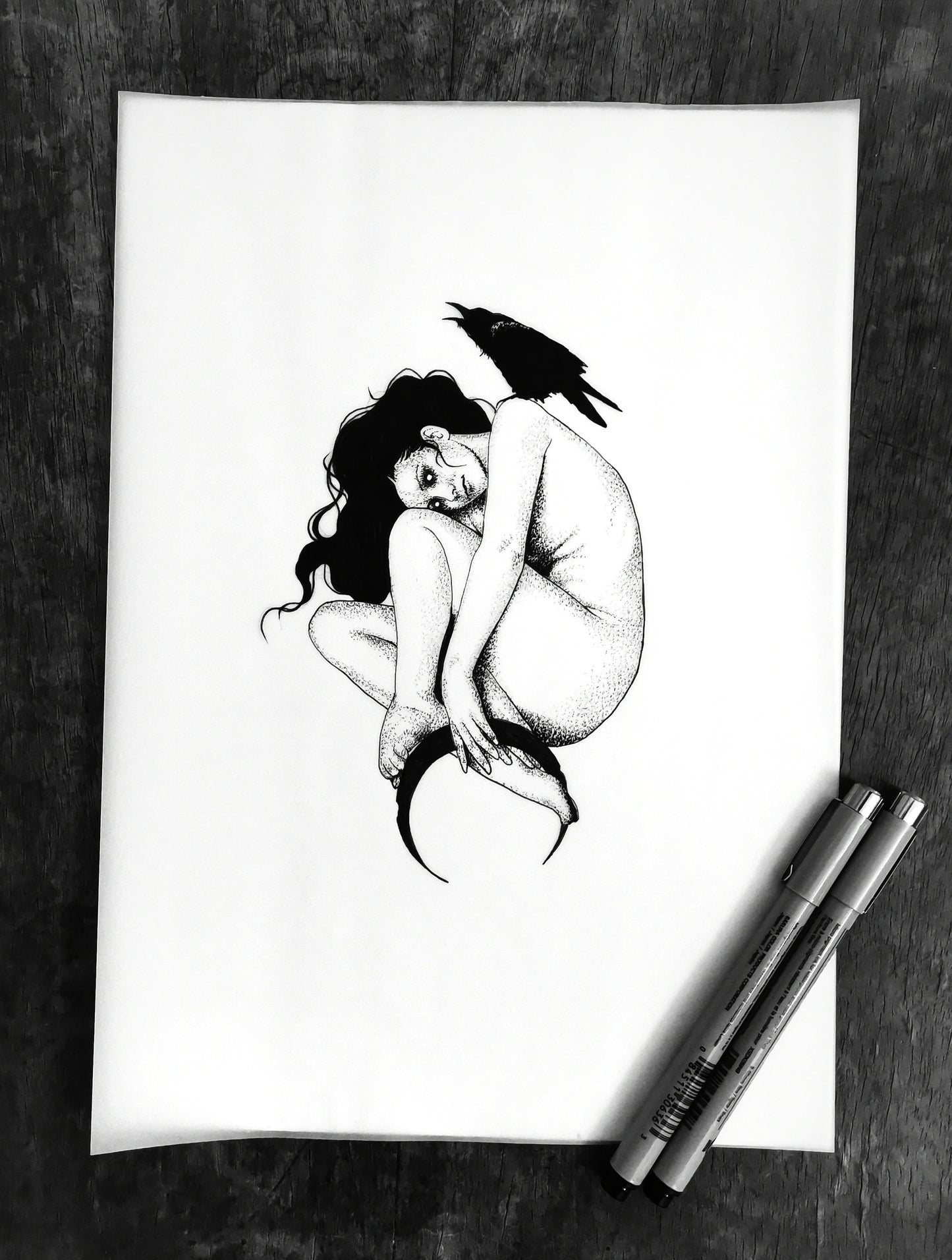 The Superstitious rest with Moon and Crow