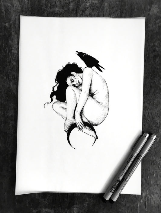 The Superstitious rest with Moon and Crow