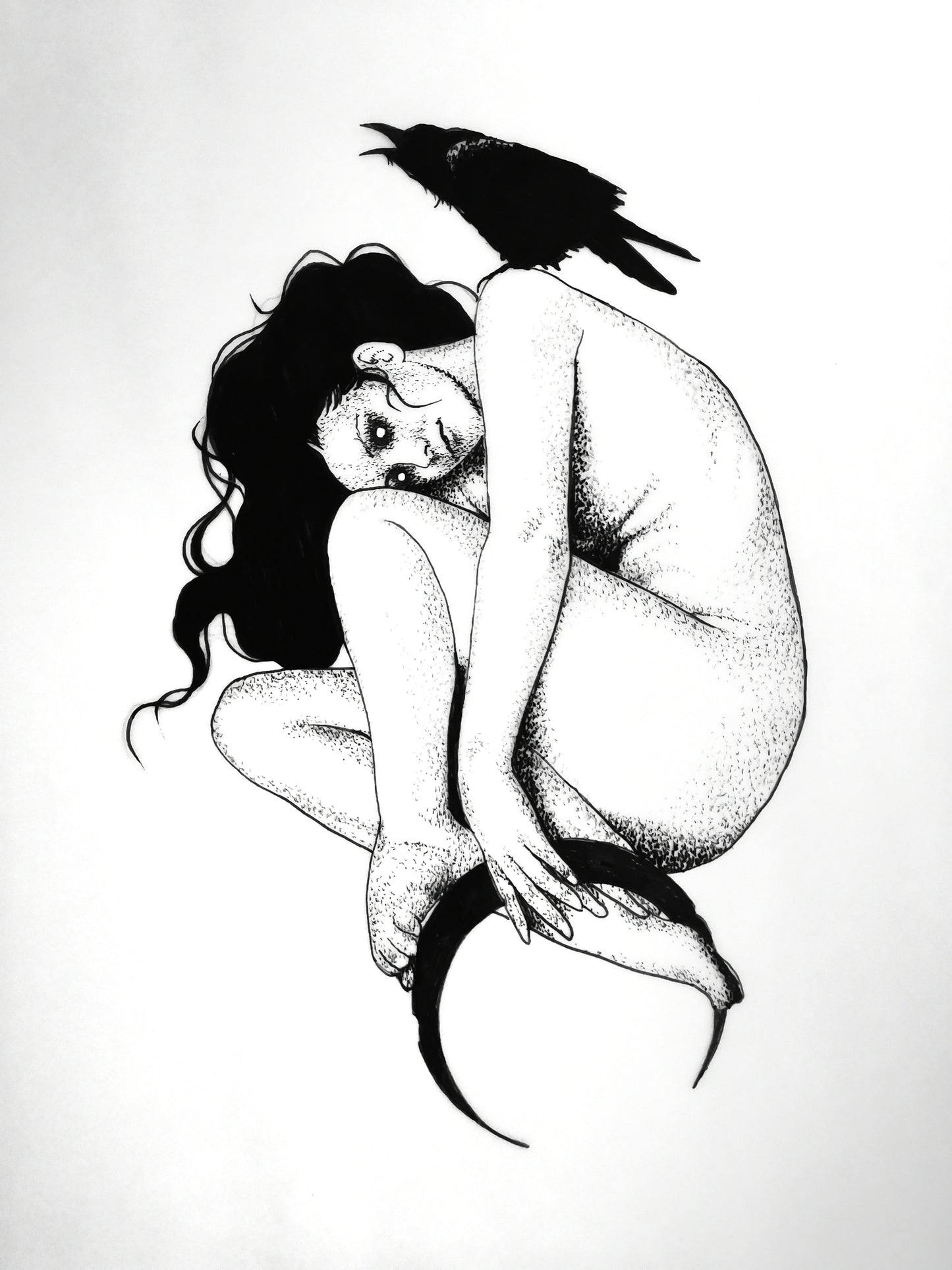 The Superstitious rest with Moon and Crow