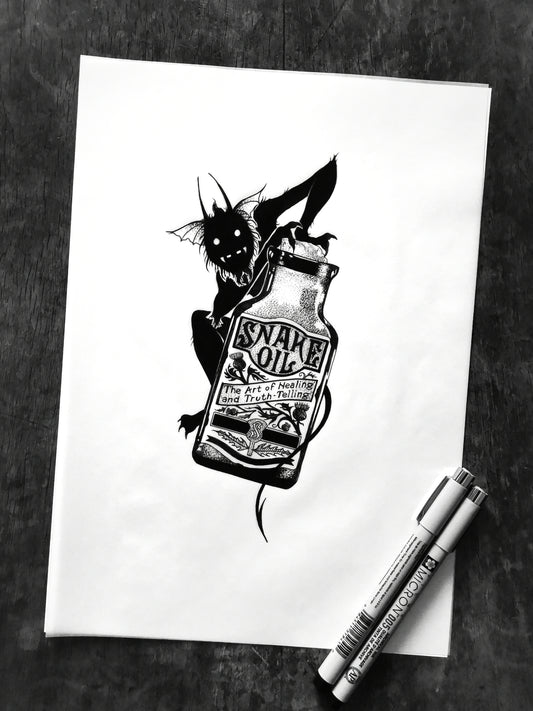 Snake oil Demon's Bottle