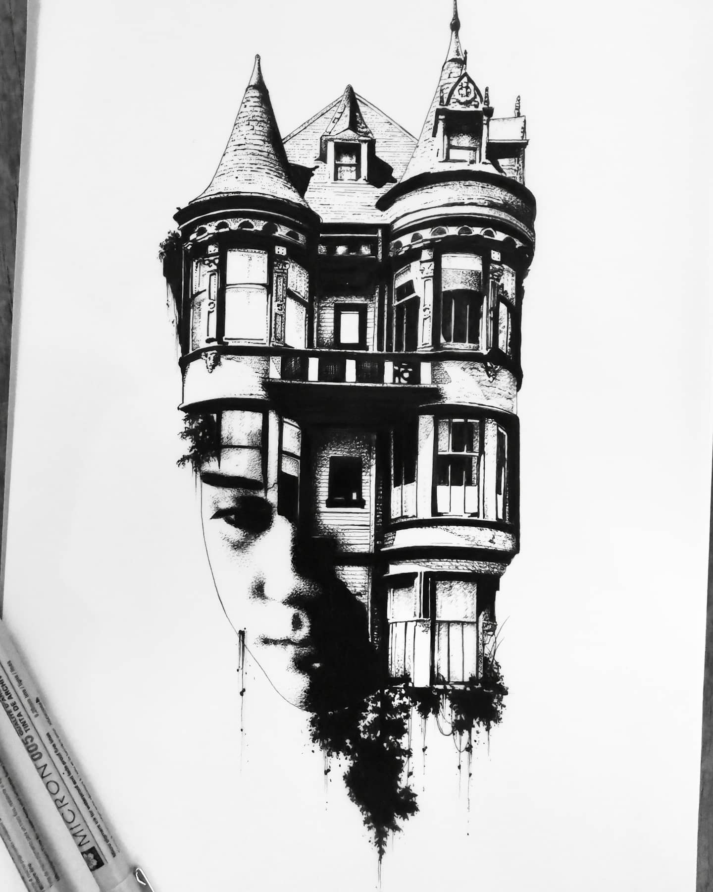 A Past of violence and Nails. Erects the structure of a collapsed soul