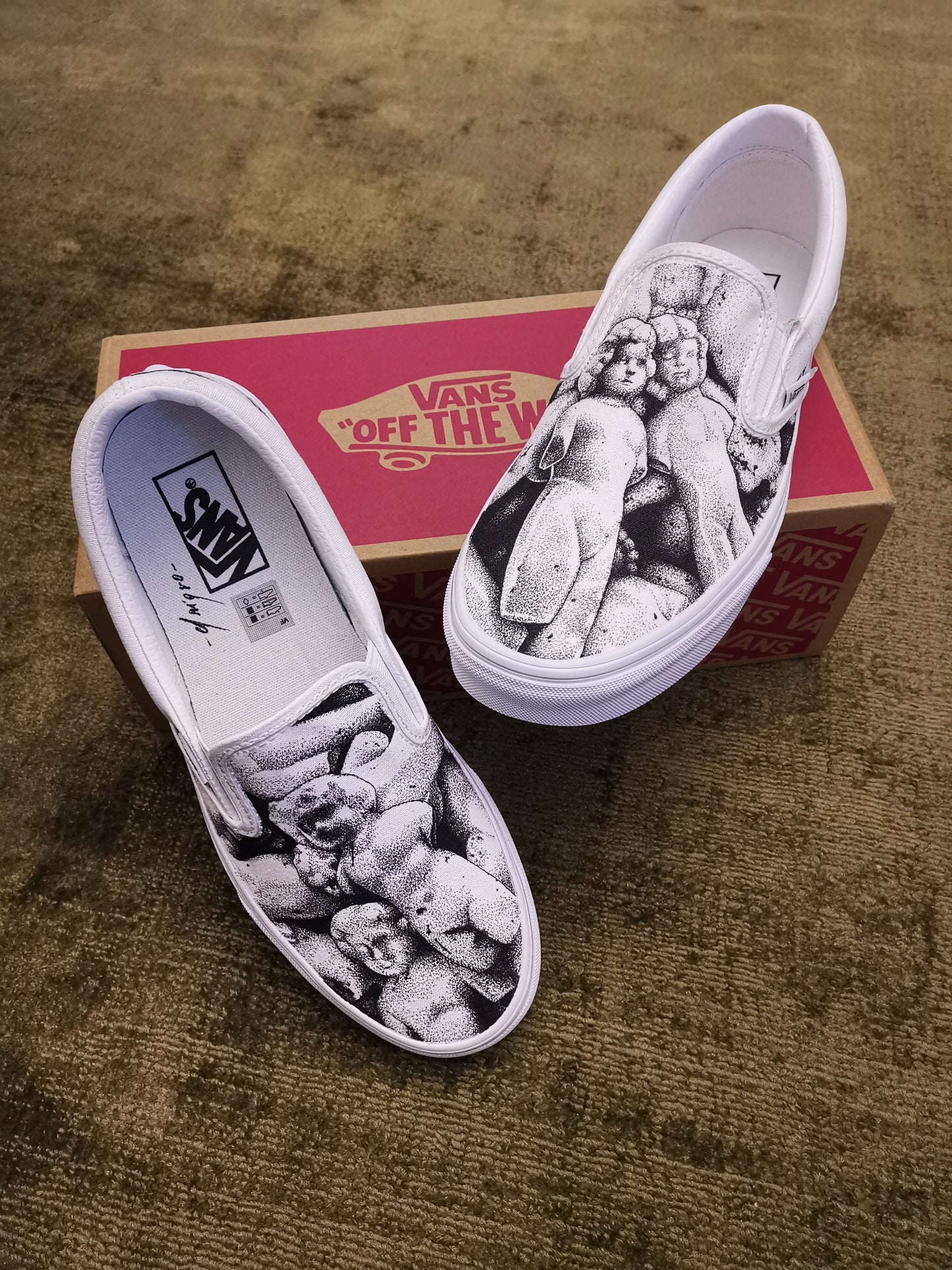 VANS Illustrated shoes (Commissioned)