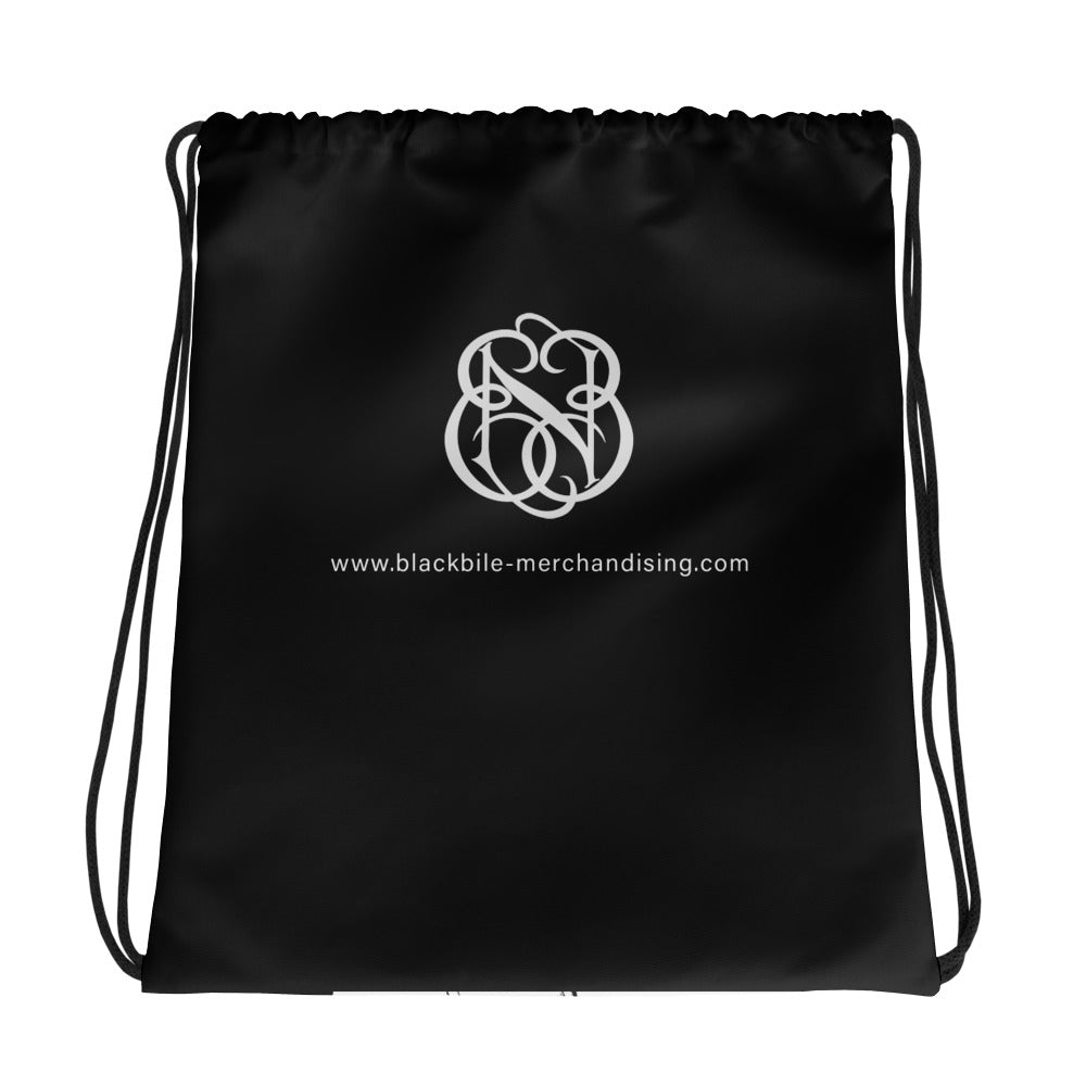 Shattered Widow Drawstring Bag