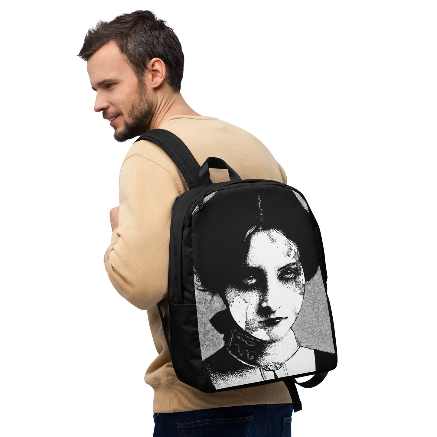 Shattered Widow Minimalist Backpack