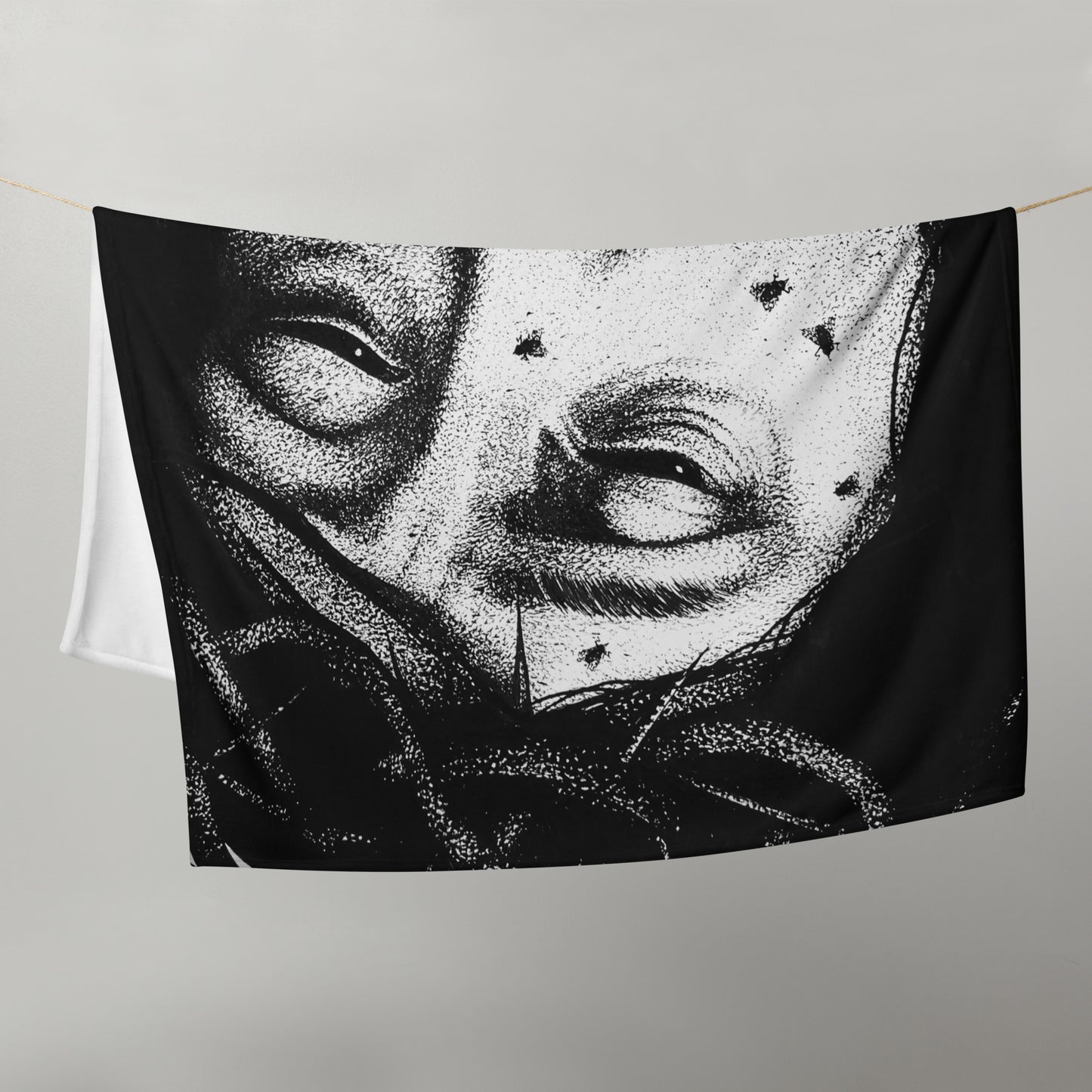 Ecce Homo Throw Blanket