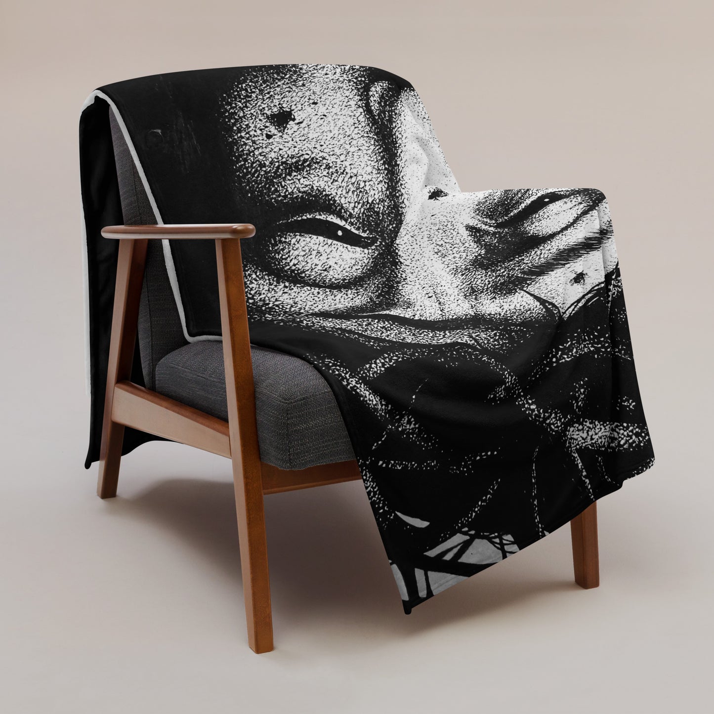 Ecce Homo Throw Blanket