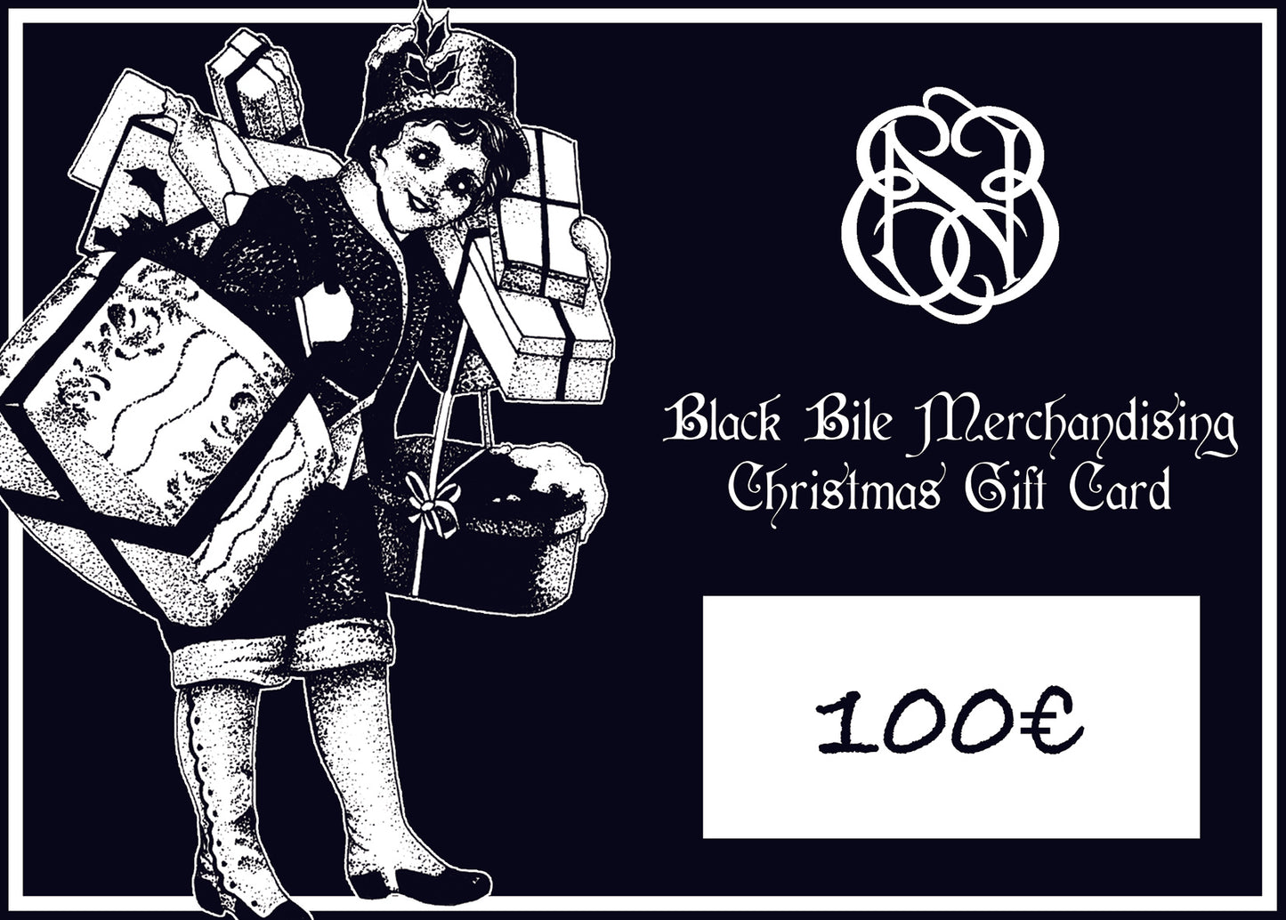 Black Bile Christmas Gift Card