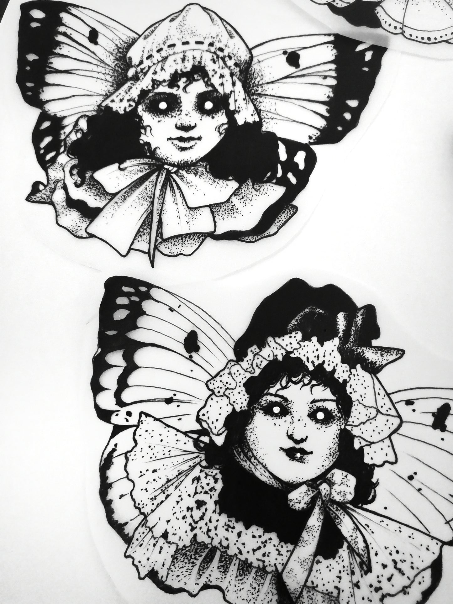 Victorian Butterfly (Set of 3)