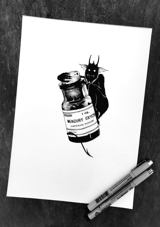 Mercury Bottle Demon