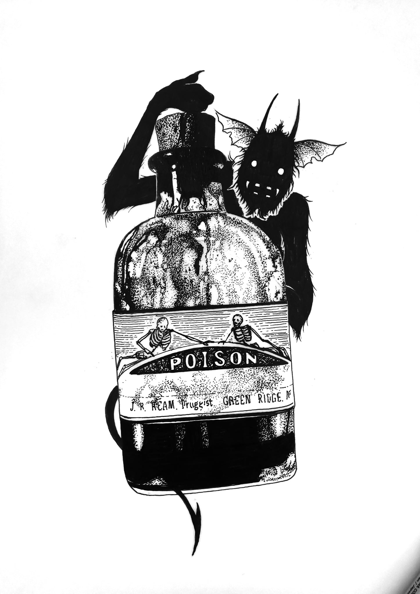 Poison Demon Bottle